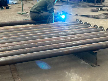 郑州20#无缝注浆管加工108*6钢花管棚管